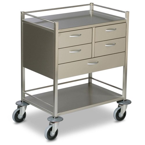 SQ Series Resuscitation Cart - 5 Drawer