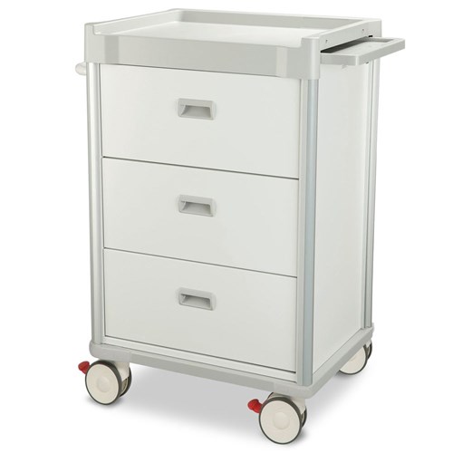 Viva Aluminium Pre Pack Medication Cart - 1085mm