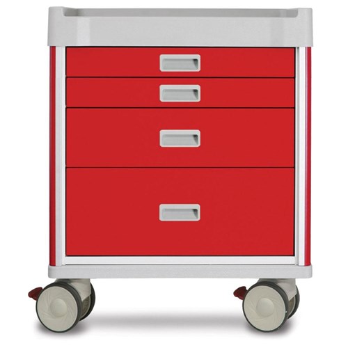 Viva Red Emergency Cart