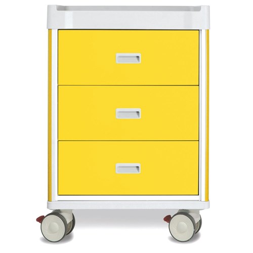 Viva Isolation Cart, Yellow - 1010mm