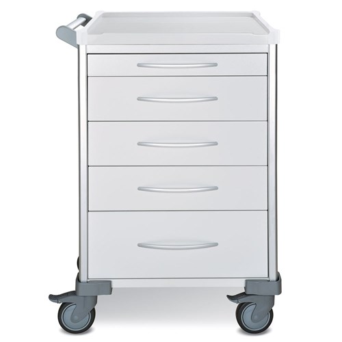 Viva LX Procedure Cart, White - 1085mm