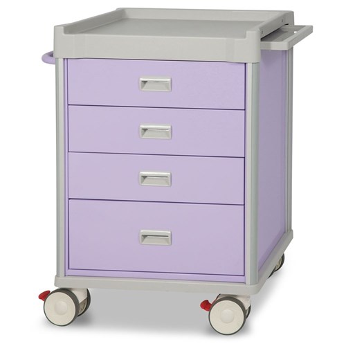 Viva Medication Cart, Lavender - 1010mm