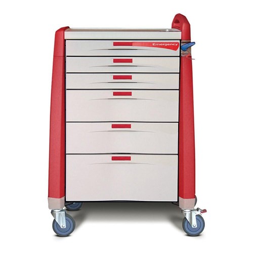 Avalo Emergency Cart - Standard - Red
