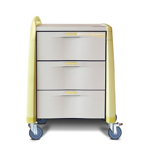 Avalo Isolation Cart - Intermediate - No Lock - Yellow