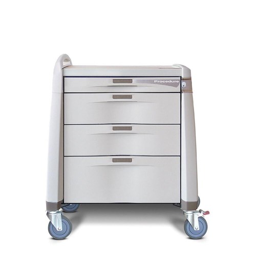 Avalo Procedure Cart - Compact - Key Lock