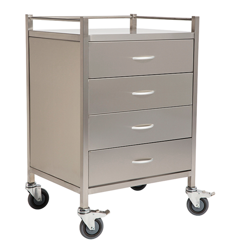 SQ Series 4 Drawer Dressing Trolley