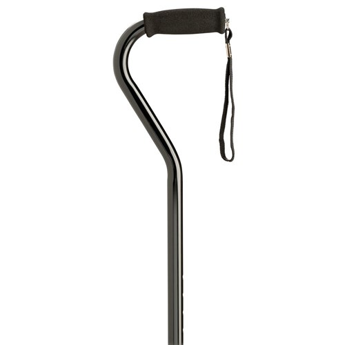 Walking Stick - Swan Neck - Bronze