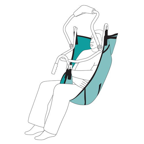 Pivot Sling, Mesh with Standard Keyhole Buckle - Extra Large