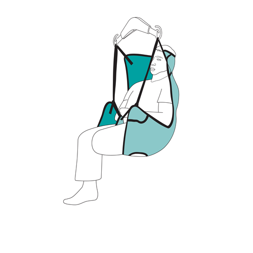 Deluxe Leg Sling, Mesh