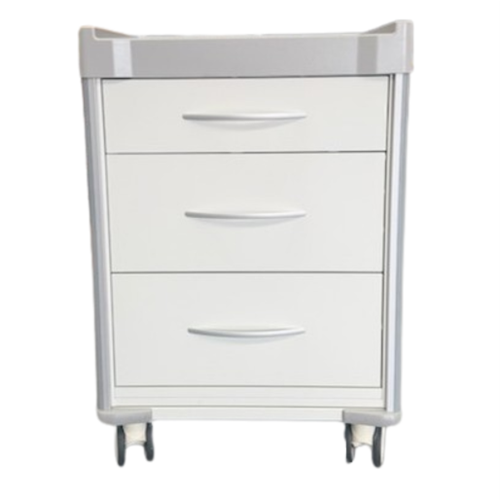 LX Medication Cart, Webster, 3 Drawer, Aluminium, White  34